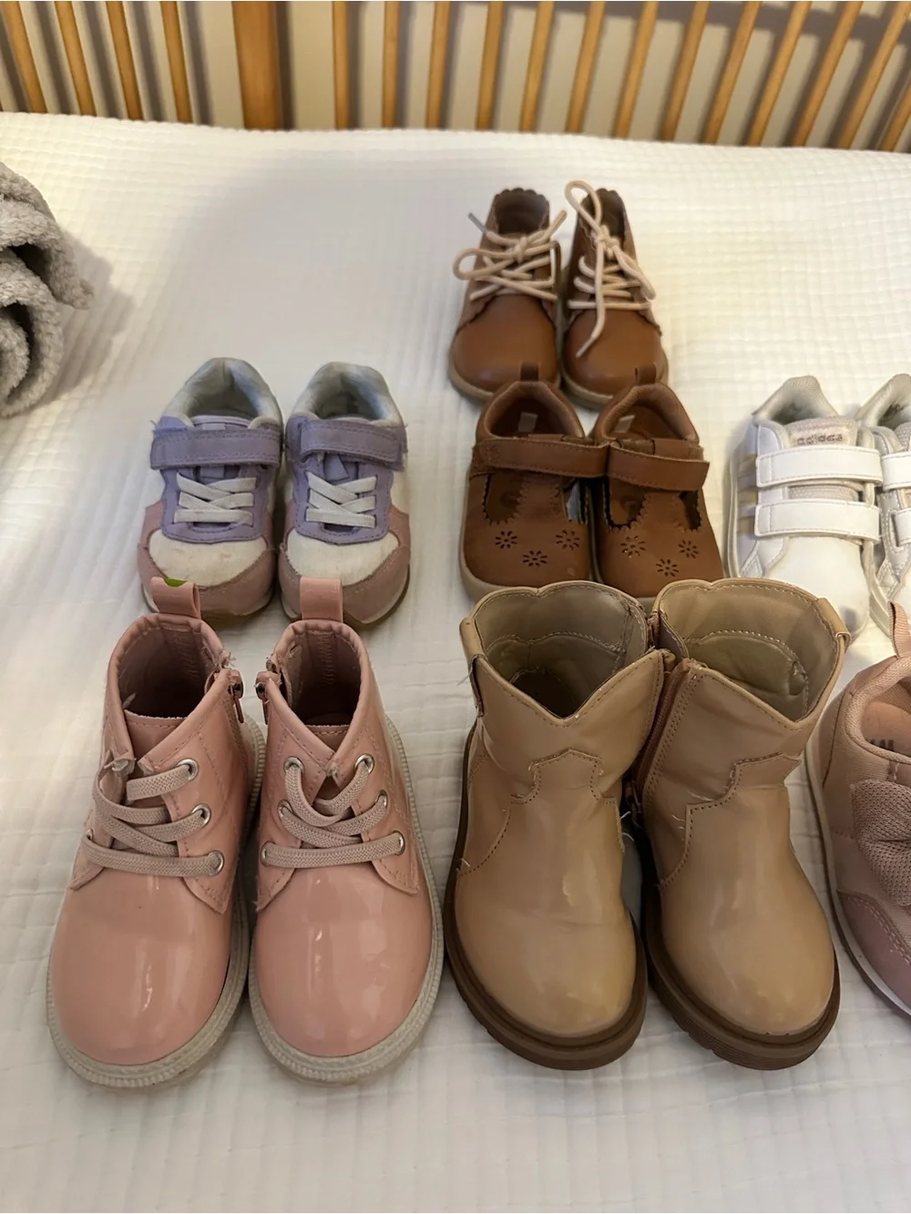 Lot of size 5 toddler girl shoes